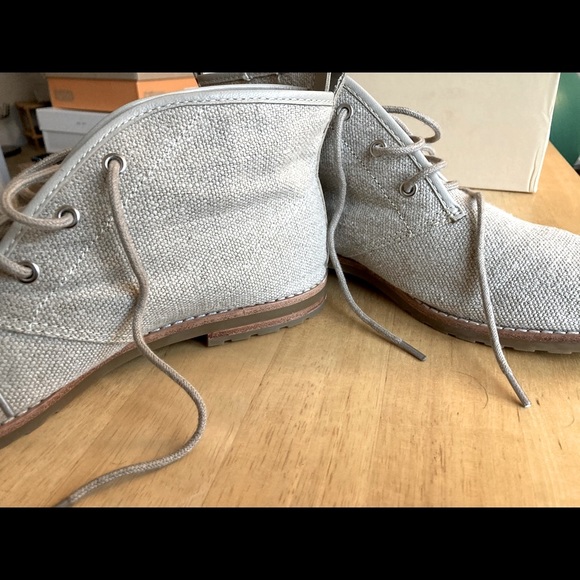 Michael Kors Linen Ankle Bootie - Picture 3 of 6